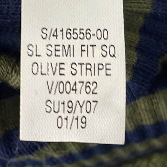 Old Navy Slim Fit Striped Ribbed Tank - Picture 7 of 7